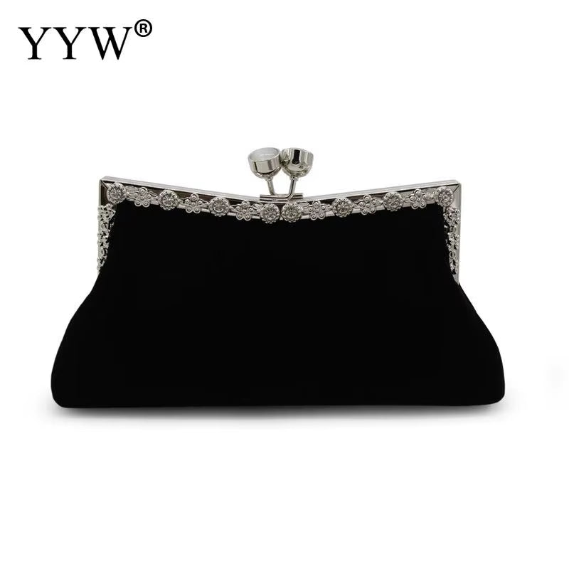Clutch Evening Bags Crown Rhinestones Evening Bags Purse Shoulder Bag for Wedding Diamonds Lady Purse Mini Evening Bags