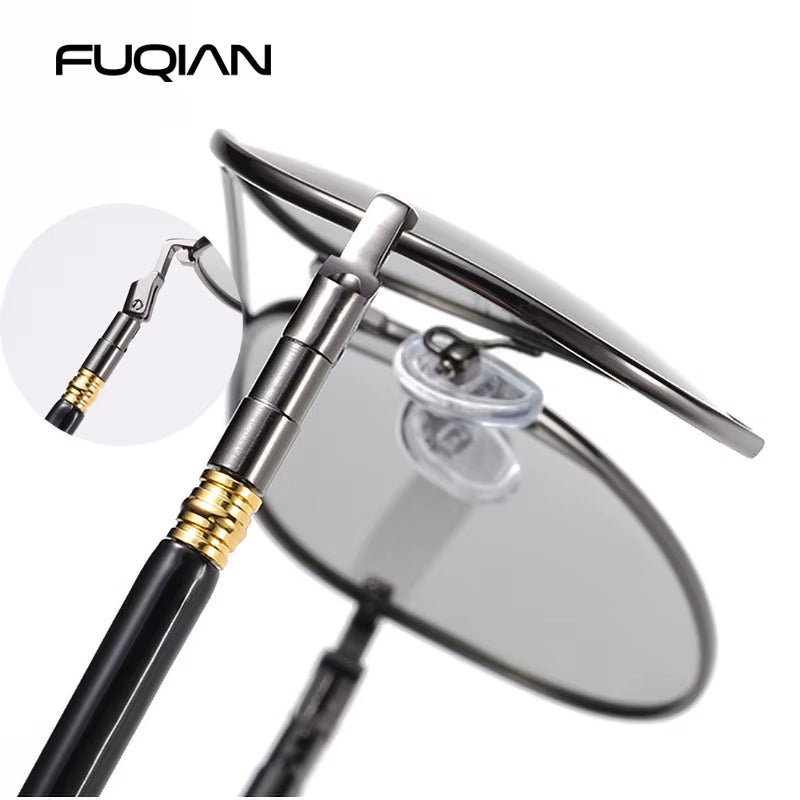 Fashion Aviation Photochromic Sunglasses Men Women Chameleon Polarized Pilot Sun Glasses Anti-Glare Driving Shades UV400