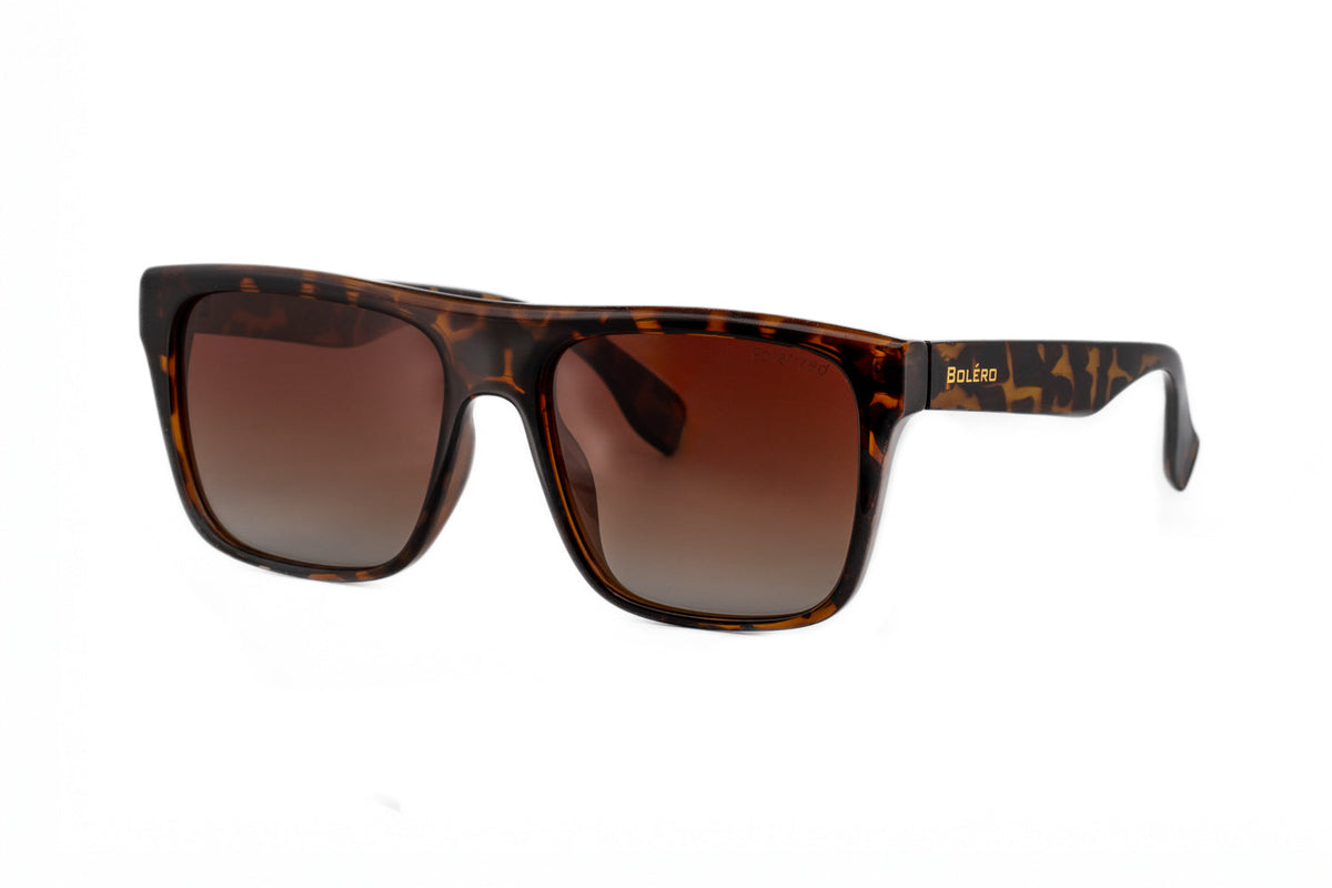 Boléro Orion — Oversized Flat-Top Polarized Sunglasses