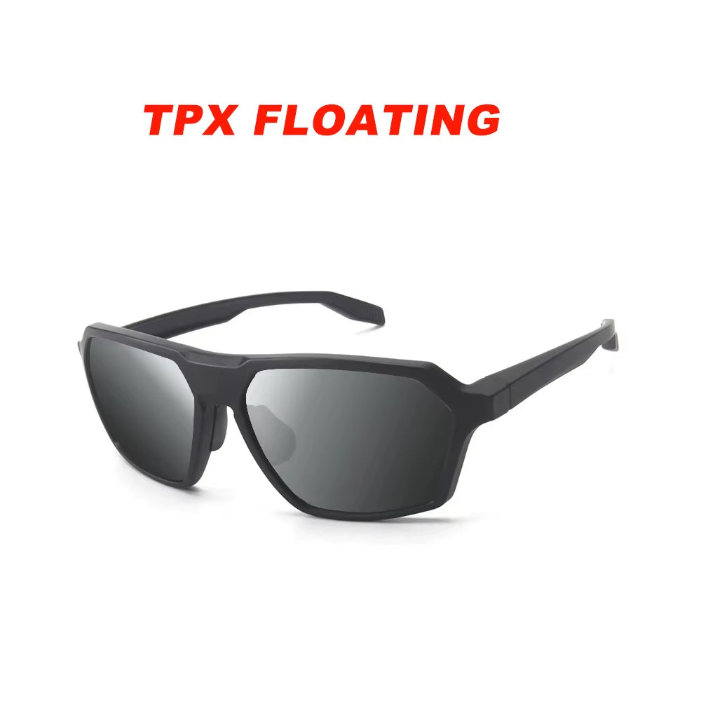 TPX Floating Men'S Sunglasses, Square Polarized UV400 Fishing Sun Glasses for Women,Outdoor Golf Running Eyeglasses G13