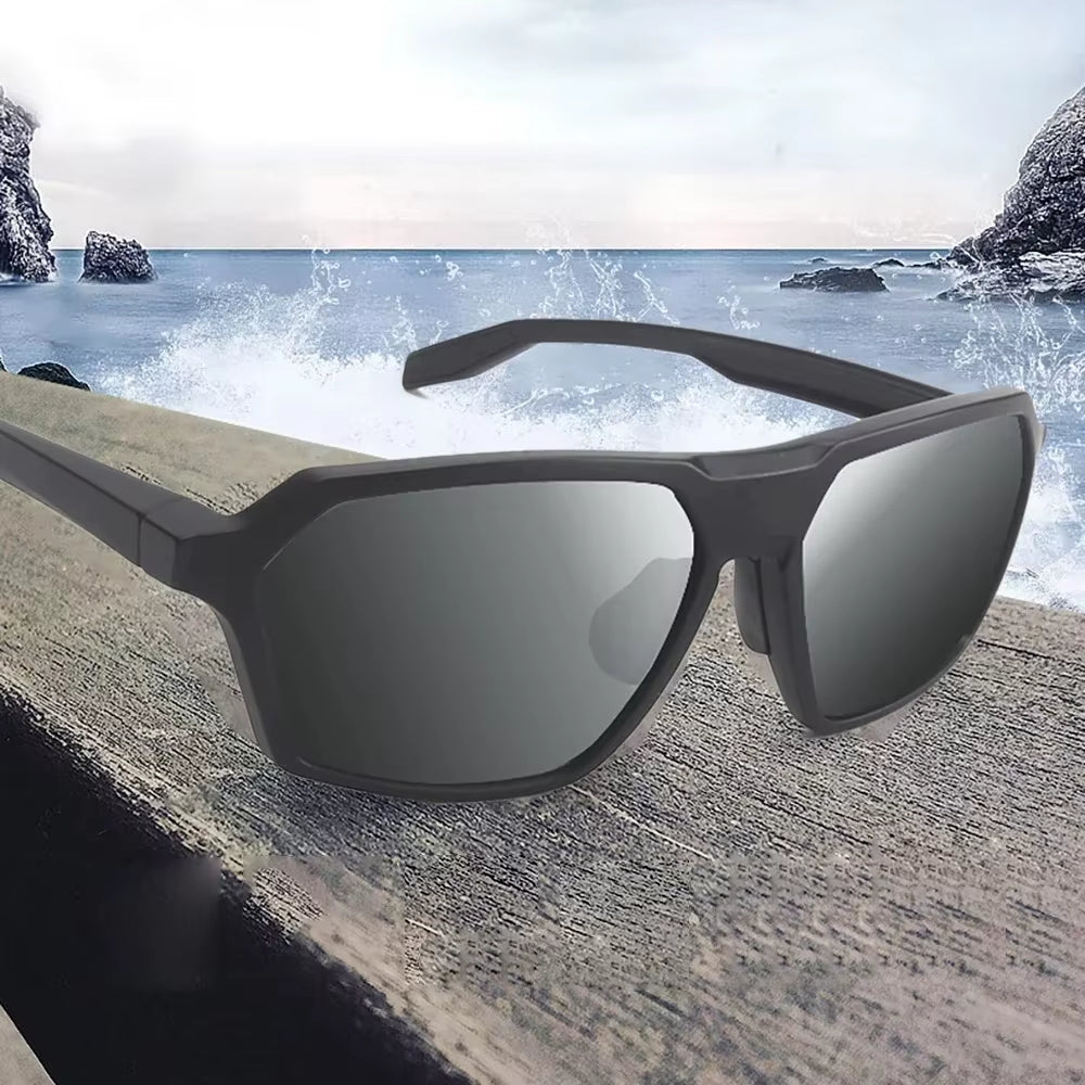 TPX Floating Men'S Sunglasses, Square Polarized UV400 Fishing Sun Glasses for Women,Outdoor Golf Running Eyeglasses G13