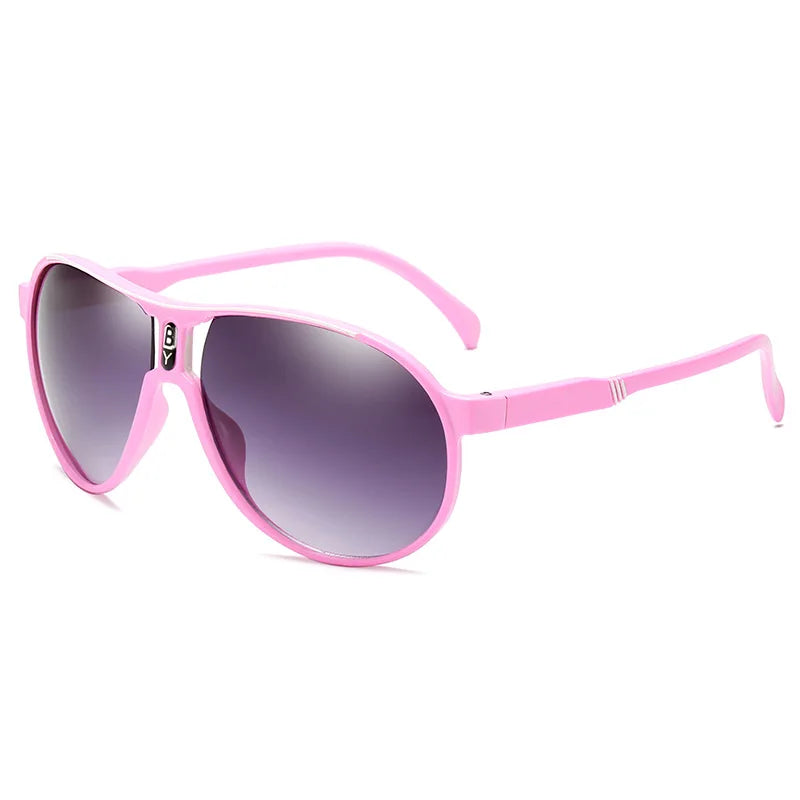 Fashion Kids Sunglasses Summer Colorful Glasses Frame Girls Boys Glasses for Children UV400 Baby Mirror Sunglass