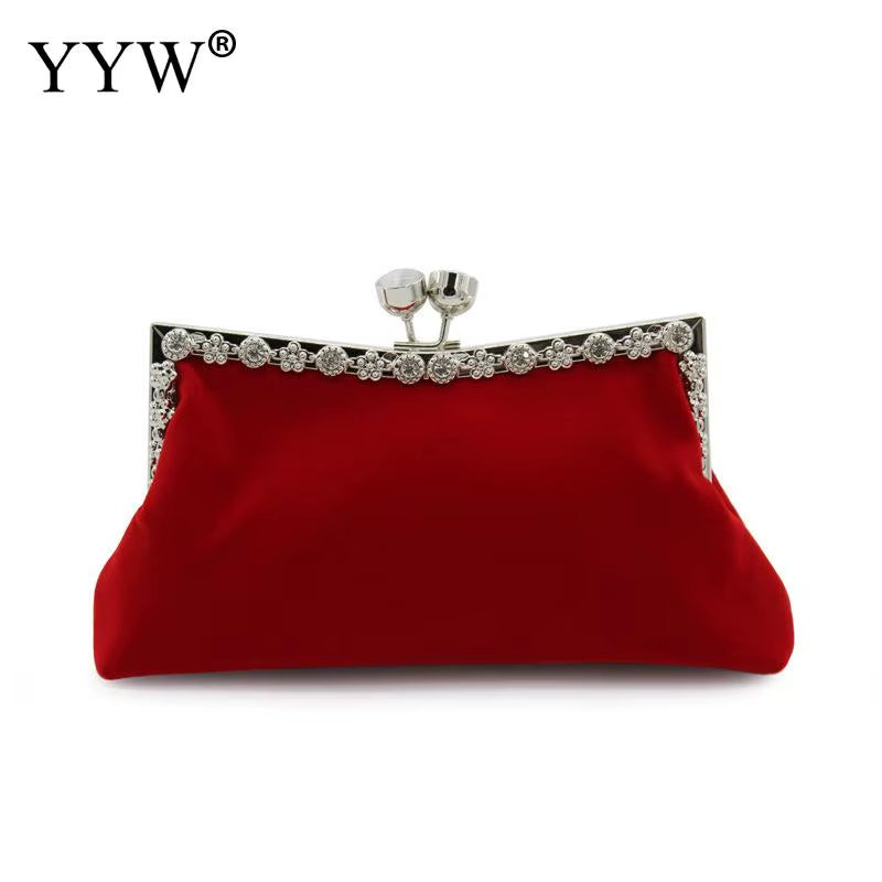 Clutch Evening Bags Crown Rhinestones Evening Bags Purse Shoulder Bag for Wedding Diamonds Lady Purse Mini Evening Bags