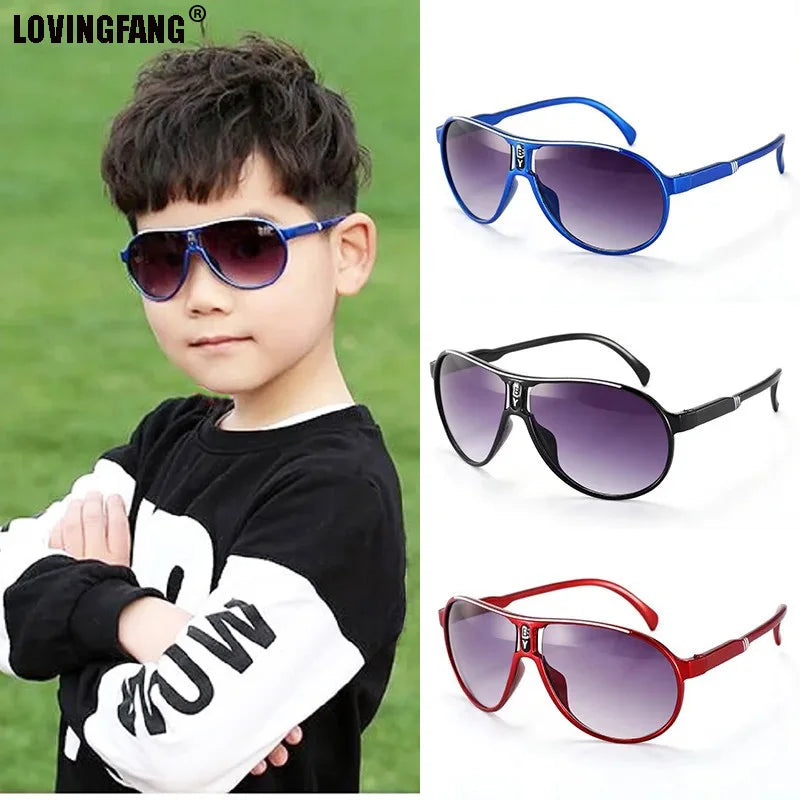 Fashion Kids Sunglasses Summer Colorful Glasses Frame Girls Boys Glasses for Children UV400 Baby Mirror Sunglass