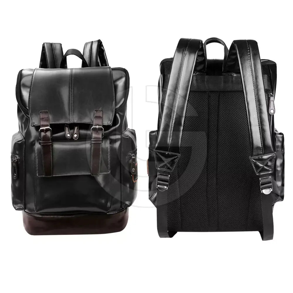 Waterproof Sublimation Leather Backpacks Latest Design Wholesale Leather Backpacks Stylish Leather Backpack