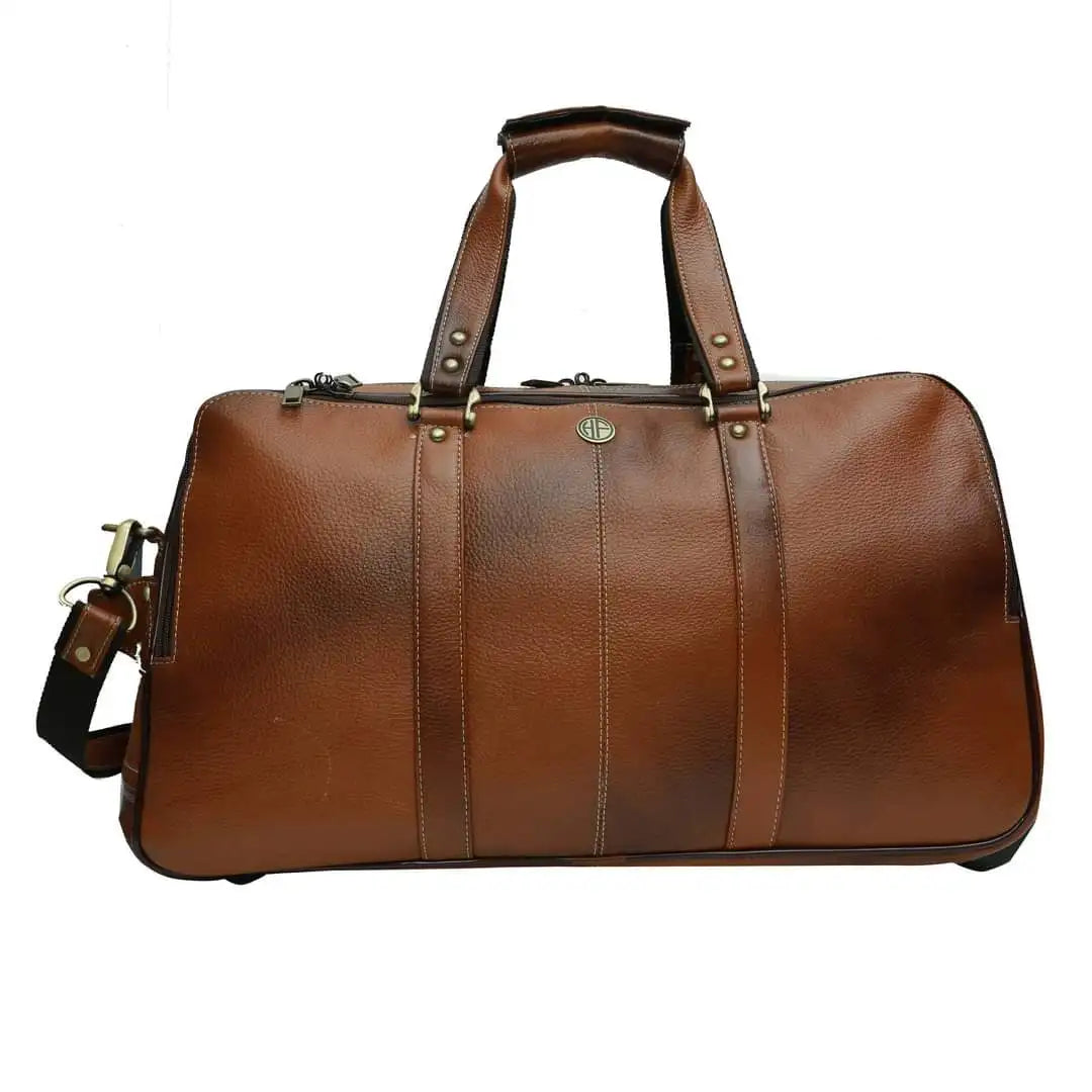 New Collection Genuine Cow Brown Leather Handbag Good Quality Handmade Leather Office Laptop Documental Bag Leather Material Bag
