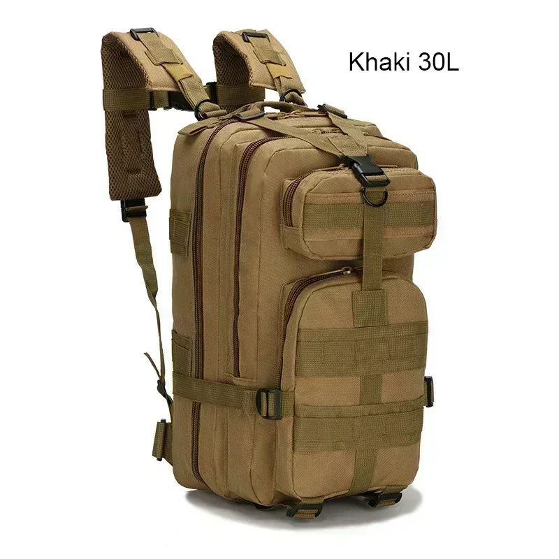 Rugged Tactical Rucksack for Outdoor Adventures