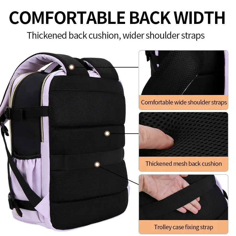 Versatile Travel Luggage & School Backpack