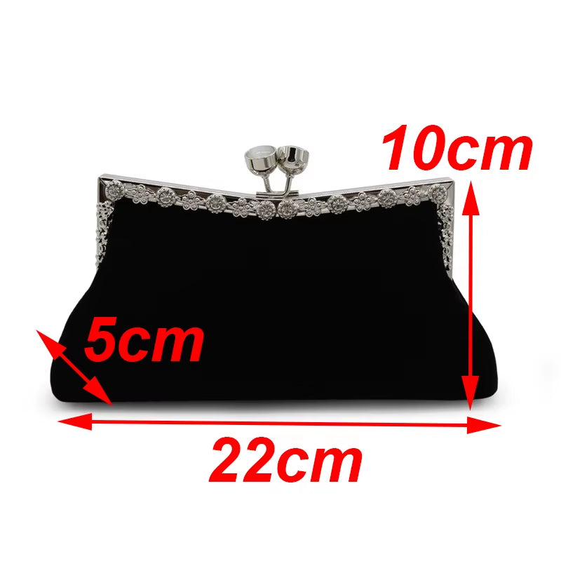 Clutch Evening Bags Crown Rhinestones Evening Bags Purse Shoulder Bag for Wedding Diamonds Lady Purse Mini Evening Bags