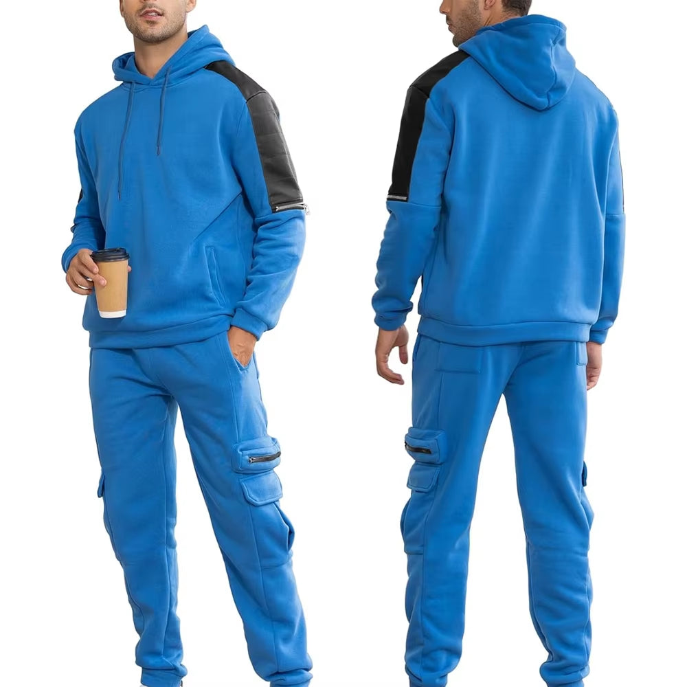 Track Jackets and Pants 2 Piece Outfit Customized Best Quality Men Track Suit 2025 anti Pilling Best Quality New Arrival