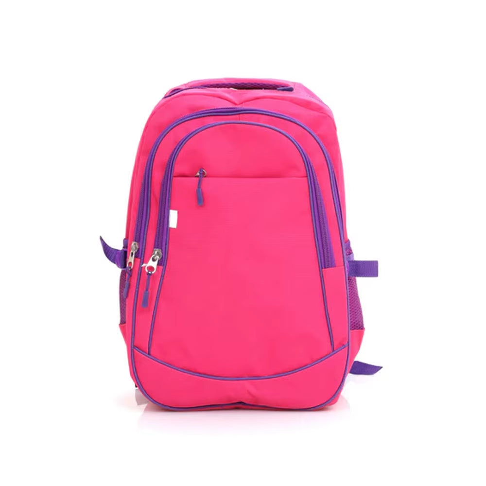 Factory Wholesale Travel Sports Daily Shoulder Bag Back Pack Wholesale Prices Custom School Bag in Solid Color
