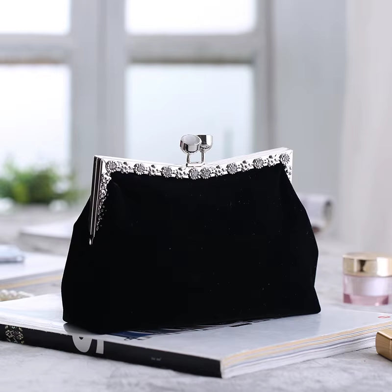 Clutch Evening Bags Crown Rhinestones Evening Bags Purse Shoulder Bag for Wedding Diamonds Lady Purse Mini Evening Bags