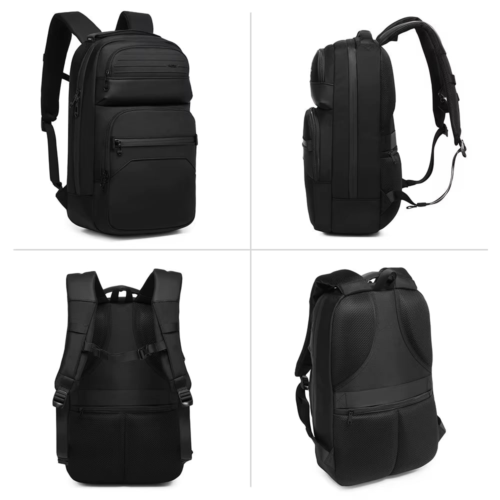 Ozuko 9849 2025 Designer Waterproof Laptop Backpack Daily Use Outdoor Business Backpack Logo Custom Laptop Backpack for Men