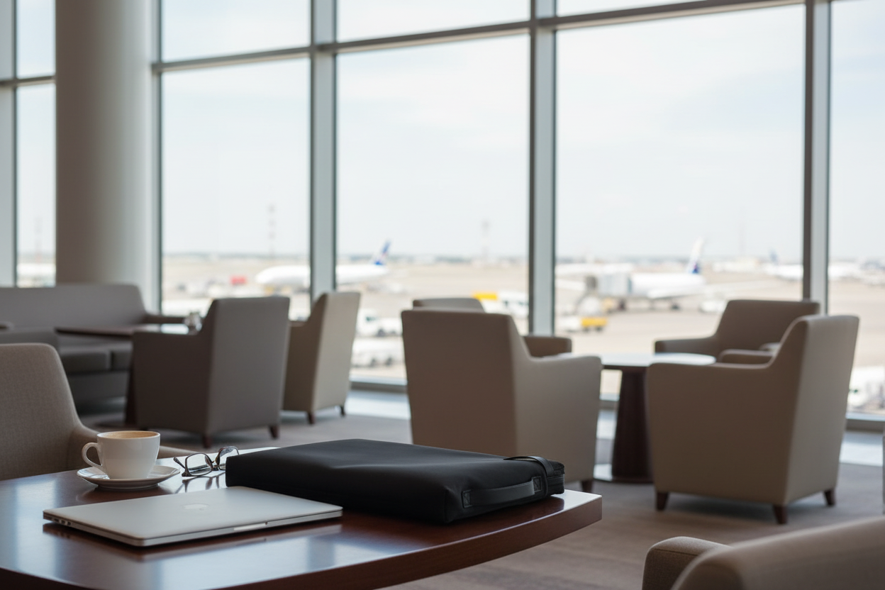Madison Laptop Sleeve in Airport Lounge