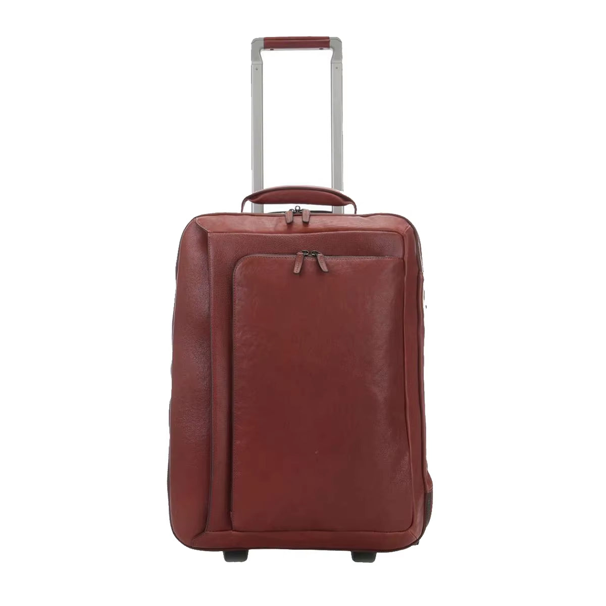 Premium Quality Wholesale Price Leather Made Trolley Bags Set Bulk Quantity Hot Sale Competitive Price Leather Trolley Bags