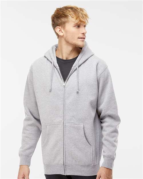 Independent Trading Co. IND4000Z Unisex Heavyweight Full-Zip Hooded Sweatshirt-5