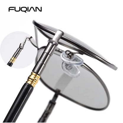 Fashion Aviation Photochromic Sunglasses Men Women Chameleon Polarized Pilot Sun Glasses Anti-Glare Driving Shades UV400