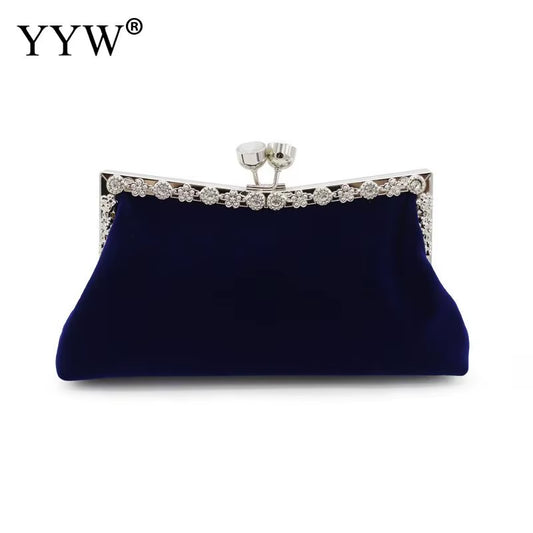 Clutch Evening Bags Crown Rhinestones Evening Bags Purse Shoulder Bag for Wedding Diamonds Lady Purse Mini Evening Bags