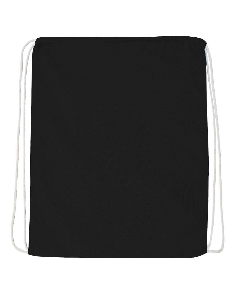 Q-Tees Q4500 Economical Cotton Drawstring Bag-0