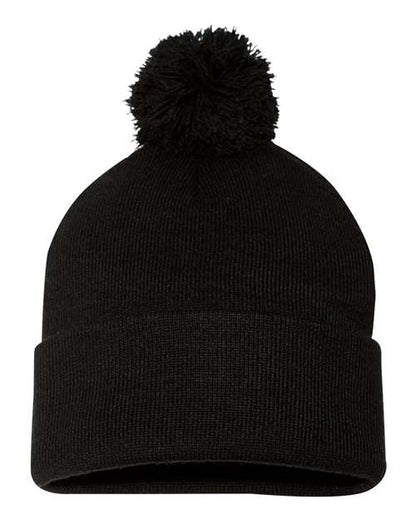 Sportsman SP15 12" Pom-Pom Cuffed Beanie-1