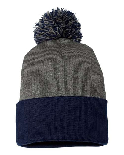 Sportsman SP15 12" Pom-Pom Cuffed Beanie-6