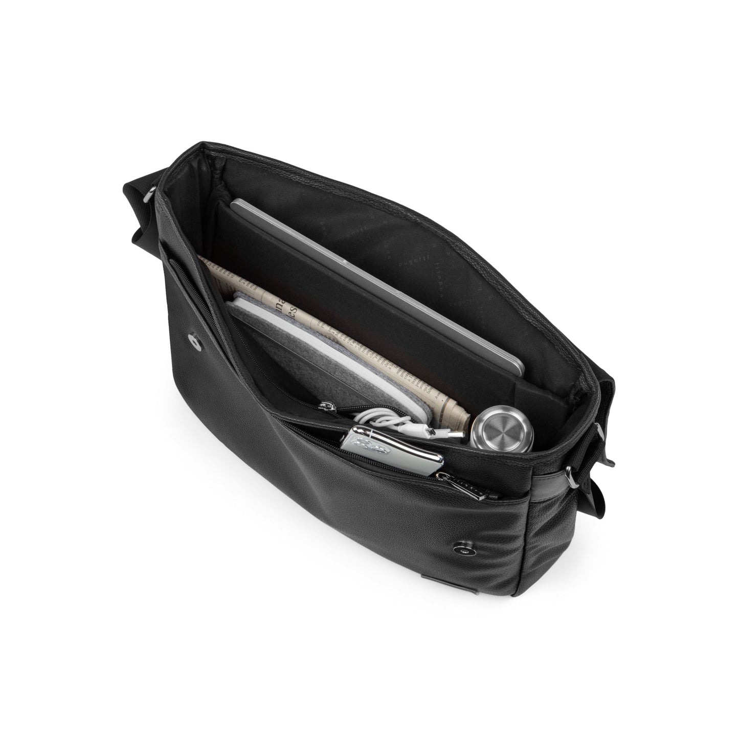 Contrast Messenger Bag