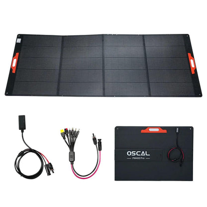 OSCAL PM400 Pro 400W Foldable Solar Panel for PowerMax 6000, 3600 & 2400-4