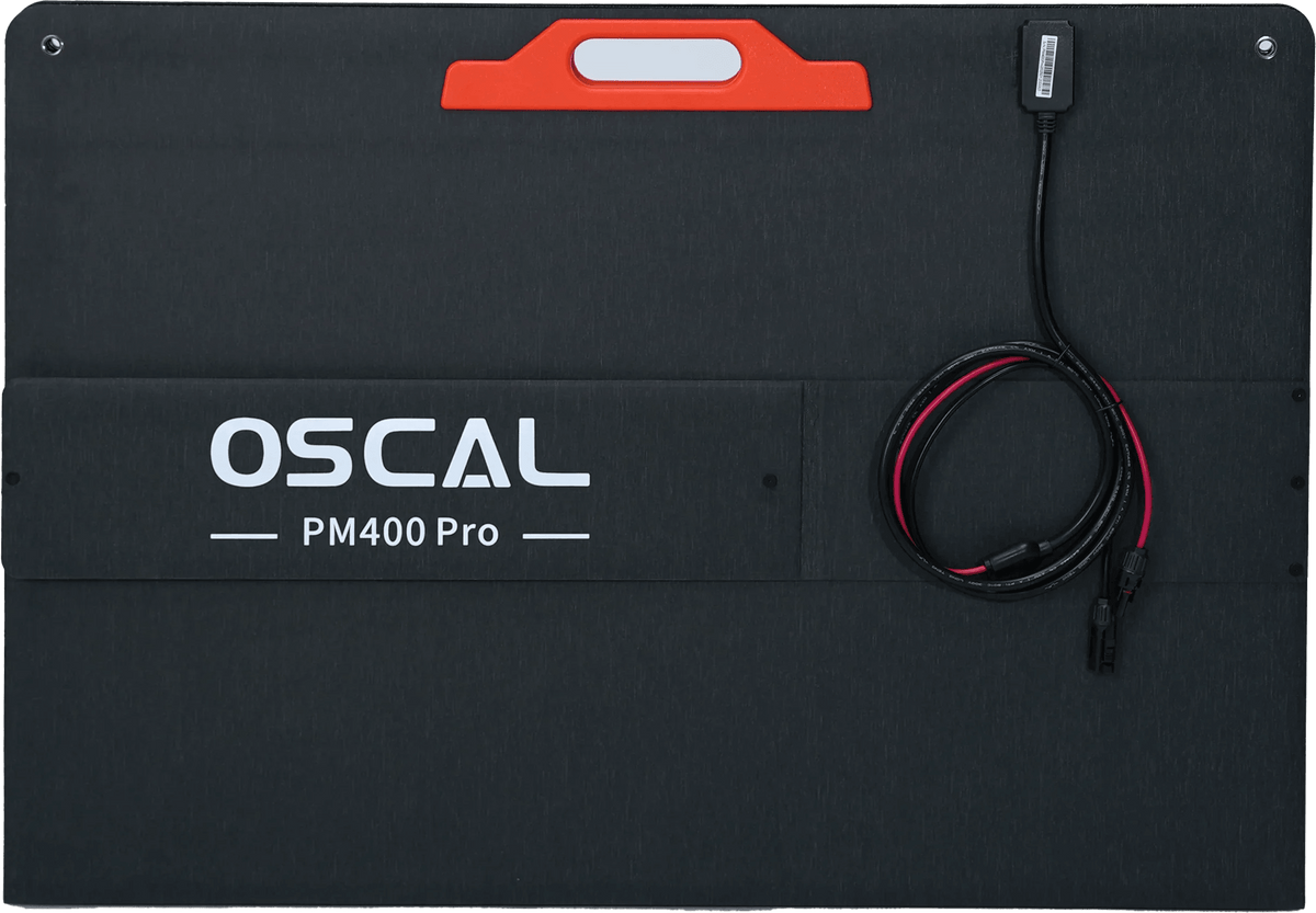 OSCAL PM400 Pro 400W Foldable Solar Panel for PowerMax 6000, 3600 & 2400-3
