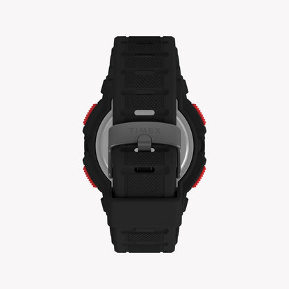 Timex Men's Black Digital Watch, Resin Case | Tw5m59600