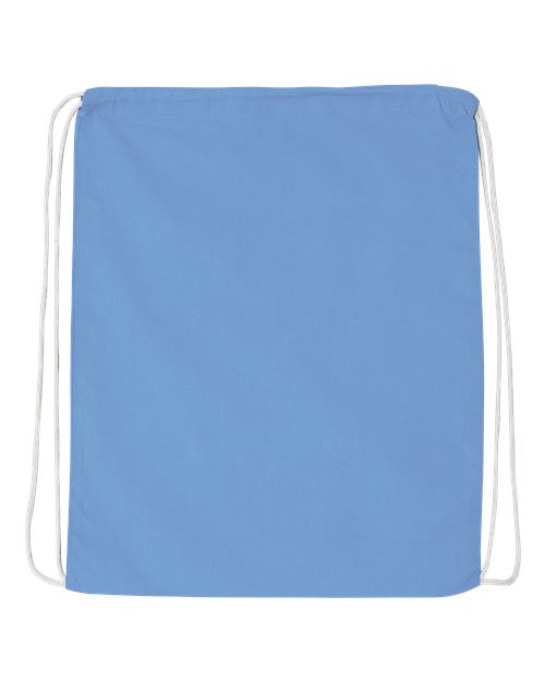 Q-Tees Q4500 Economical Cotton Drawstring Bag-2