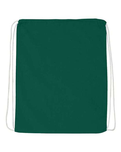 Q-Tees Q4500 Economical Cotton Drawstring Bag-4