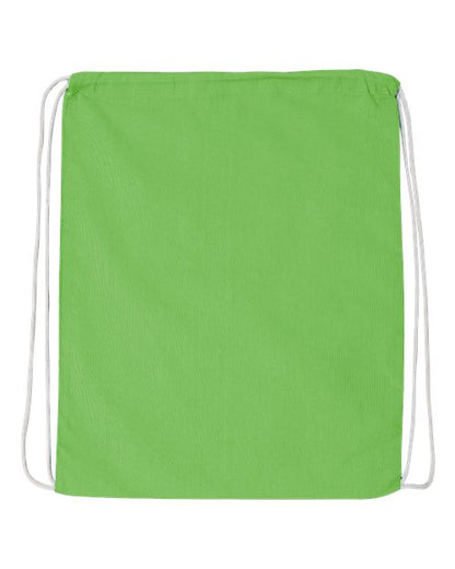 Q-Tees Q4500 Economical Cotton Drawstring Bag-9