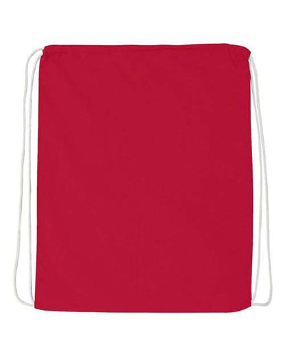 Q-Tees Q4500 Economical Cotton Drawstring Bag-14