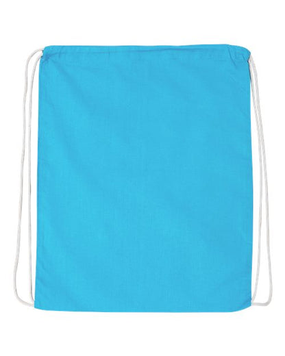 Q-Tees Q4500 Economical Cotton Drawstring Bag-16