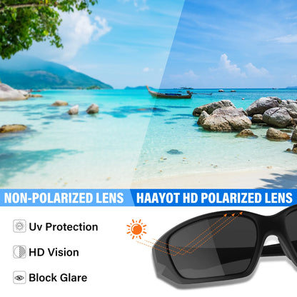 -Professional Polarized Floating Fishing Sunglasses for Men and Women, Sports Eyewear, Outdoor Cycling, Camping, Surfing
