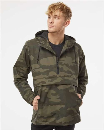 Independent Trading Co. EXP94NAW Men's Nylon Anorak-4