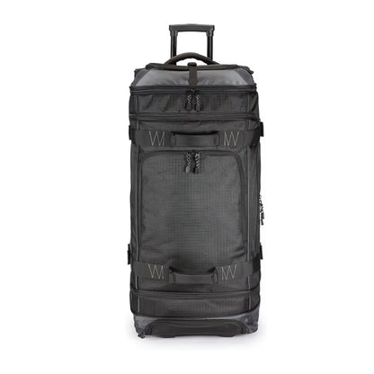 Leather Travel Trolley Durable Carry on Luggage Lightweight Airport Carryall Customizable Luggage Trolley