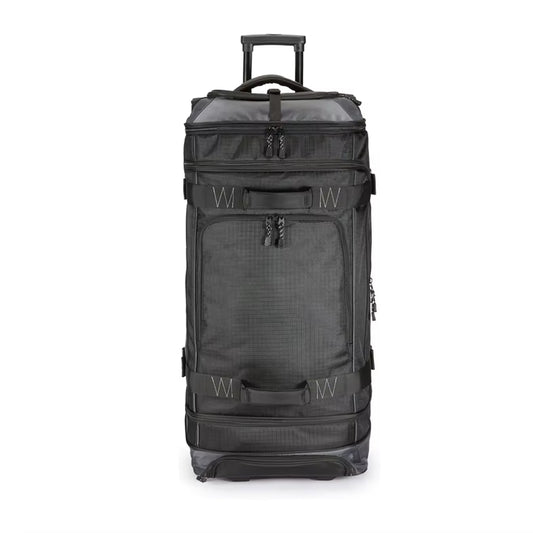 Leather Travel Trolley Durable Carry on Luggage Lightweight Airport Carryall Customizable Luggage Trolley