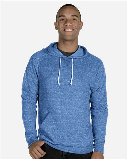 JERZEES 90MR Unisex Snow Heather French Terry Raglan Hooded Sweatshirt-8