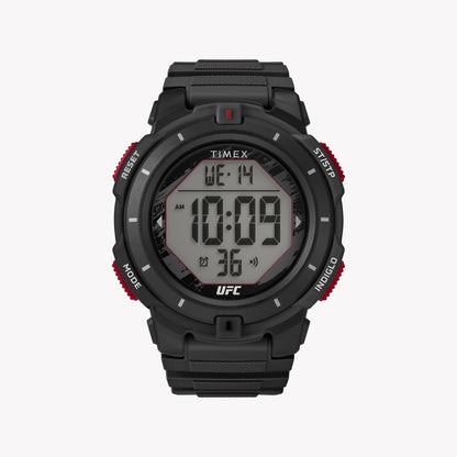 Timex Men's Black Digital Watch, Resin Case | Tw5m59600