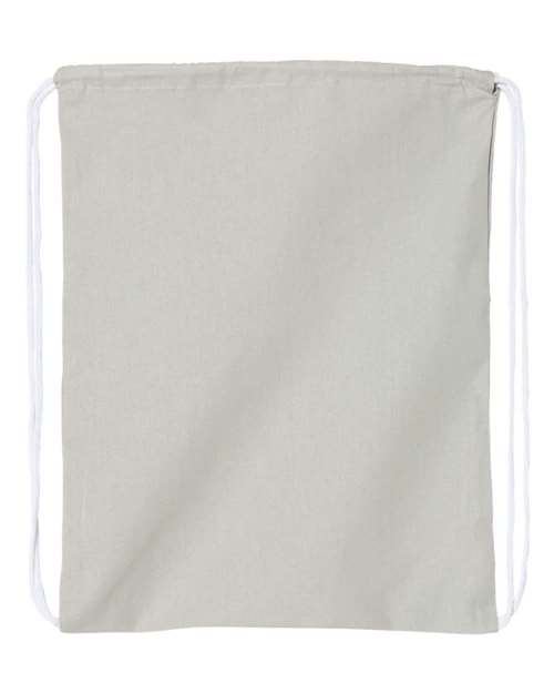 Q-Tees Q4500 Economical Cotton Drawstring Bag-6