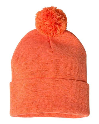Sportsman SP15 12" Pom-Pom Cuffed Beanie-15