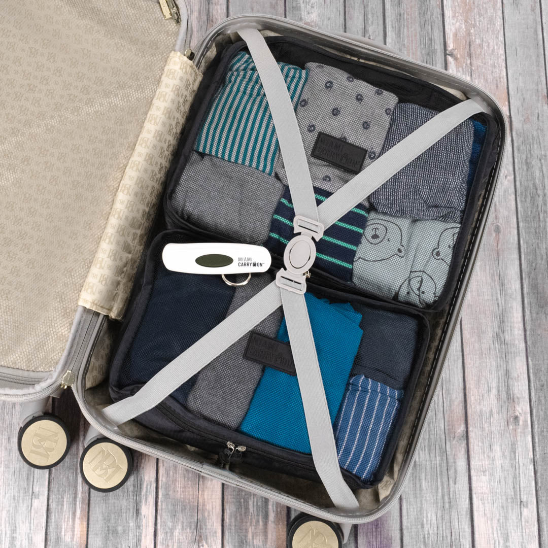 Foldable 6 Piece Packing Cubes - 2 Pack
