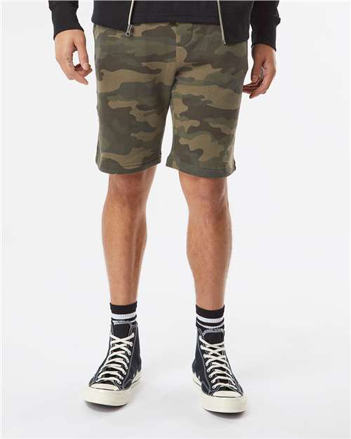 Independent Trading Co. IND20SRT Men's Midweight Fleece Shorts-4