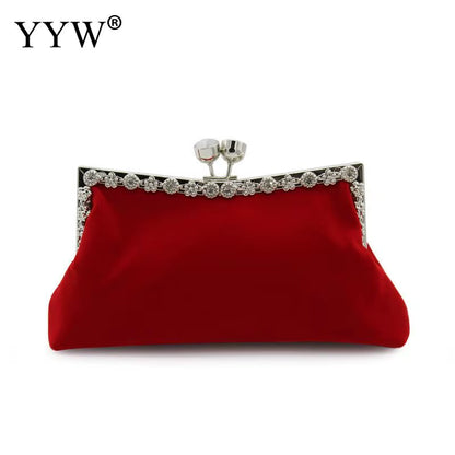 Clutch Evening Bags Crown Rhinestones Evening Bags Purse Shoulder Bag for Wedding Diamonds Lady Purse Mini Evening Bags