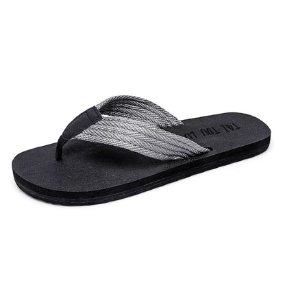 2024 New Design Summer Slide Slipper Sandals Anti-Slip Open Toe Flip-Flops Shoes for Men Printed Beach Use