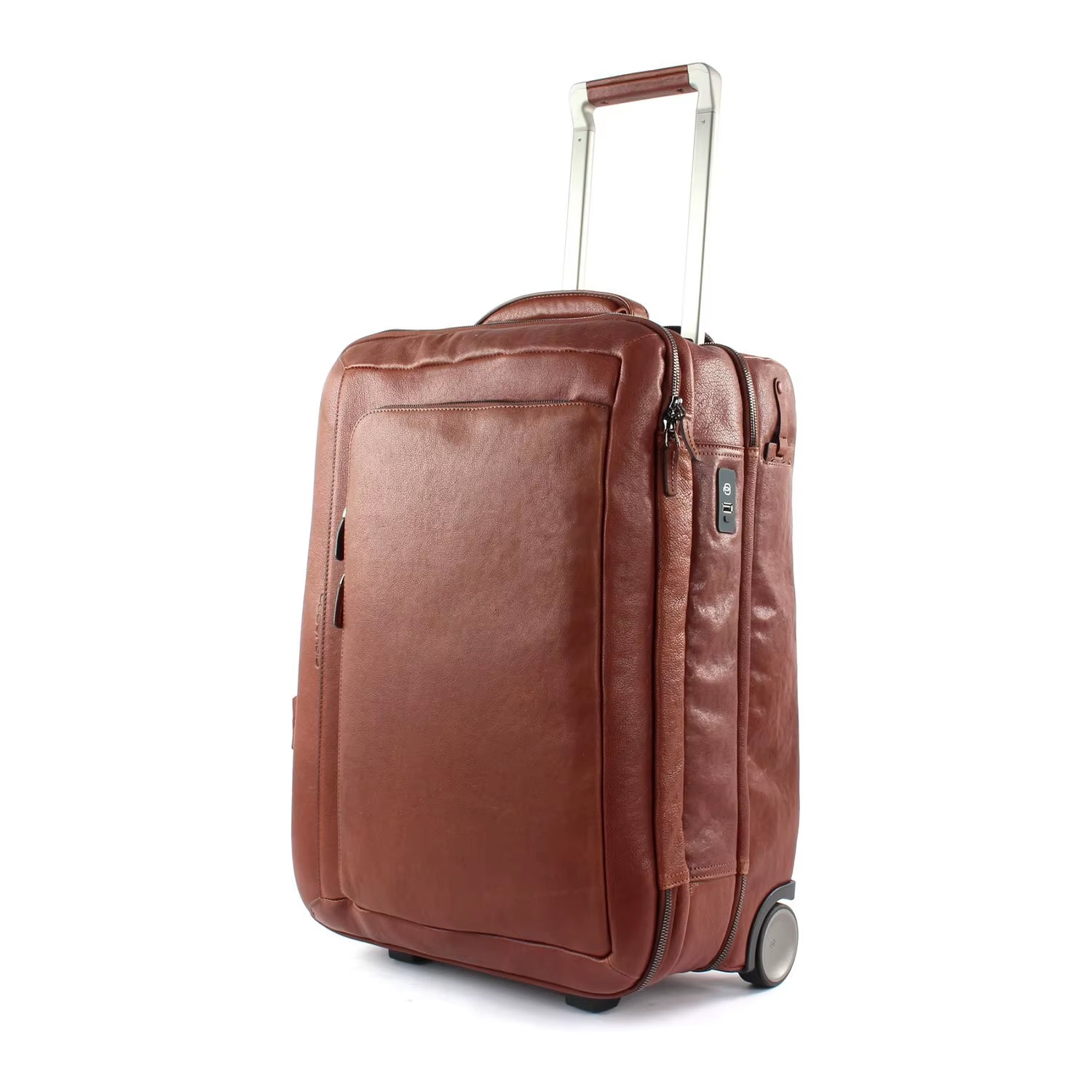 Premium Quality Wholesale Price Leather Made Trolley Bags Set Bulk Quantity Hot Sale Competitive Price Leather Trolley Bags