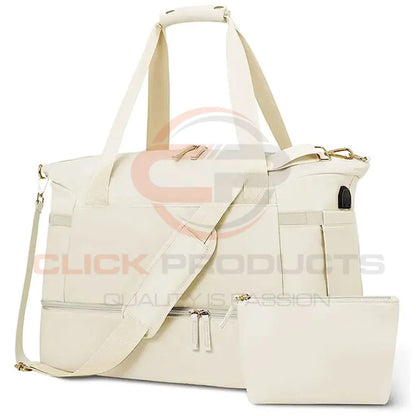 Custom Logo Weekend Unisex Travel Bags Women Luxury Gym Duffel Bag Waterproof Neoprene Duffle Bag