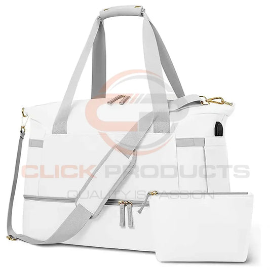 Custom Logo Weekend Unisex Travel Bags Women Luxury Gym Duffel Bag Waterproof Neoprene Duffle Bag
