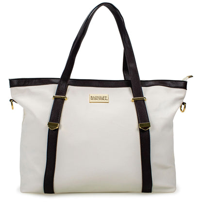 Anna XL Vegan Leather Weekender Tote Bag